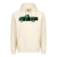 Tofu western green truck right side view Premium Hoodie - FaDigitalArtStudio