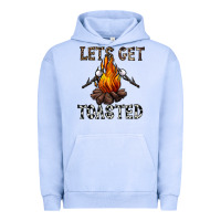 Pigment Grape Ice lets get toasted Urban Hoodie - CowhideDigitalArt