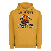 Pigment Peanut Butter lets get toasted Urban Hoodie - CowhideDigitalArt