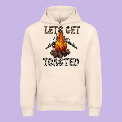 Lets Get Toasted Urban Hoodie Designed By Cowhidedigitalart