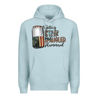 Blue Mist getting star spangled hammered Premium Hoodie - CowhideDigitalArt
