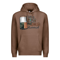 Chestnut getting star spangled hammered Premium Hoodie - CowhideDigitalArt