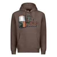 Coffee getting star spangled hammered Premium Hoodie - CowhideDigitalArt