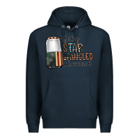 Navy getting star spangled hammered Premium Hoodie - CowhideDigitalArt