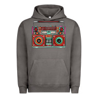 Pigment Tornado Boombox Urban Hoodie - FaDigitalArtStudio