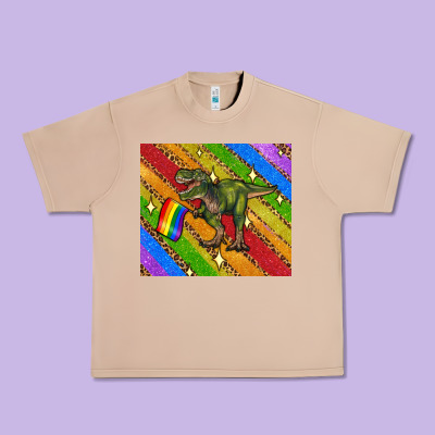Lgbtq Dinosaur T Rex Tumbler Urban Heavy Tee Designed By Artiststas