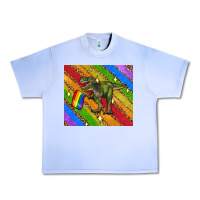 Grape Ice lgbtq dinosaur t rex tumbler Urban Heavy Tee - Artiststas