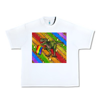 White lgbtq dinosaur t rex tumbler Urban Heavy Tee - Artiststas