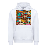 White western sunflower bucket cow seamless pattern Urban Hoodie - HRA Design Shop