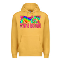 Mustard i love my two moms Premium Hoodie - HRA Design Shop