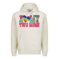 Oatmeal Heather i love my two moms Premium Hoodie - HRA Design Shop
