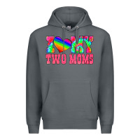 Rock i love my two moms Premium Hoodie - HRA Design Shop