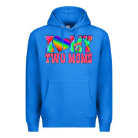 True Royal i love my two moms Premium Hoodie - HRA Design Shop