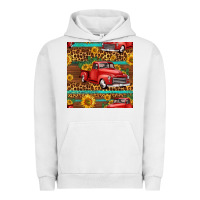 Pigment Lunar Rock western farm truck seamless pattern Urban Hoodie - HRA Design Shop