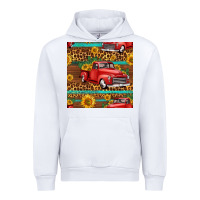 White western farm truck seamless pattern Urban Hoodie - HRA Design Shop