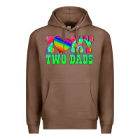 Chestnut i love my two dads Premium Hoodie - HRA Design Shop