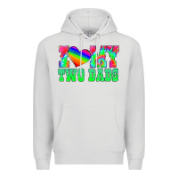 Dove Grey i love my two dads Premium Hoodie - HRA Design Shop
