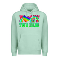 Seafoam i love my two dads Premium Hoodie - HRA Design Shop