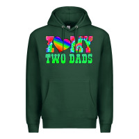 Sports Green i love my two dads Premium Hoodie - HRA Design Shop