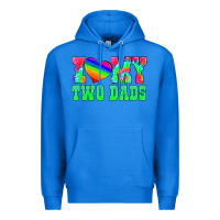 True Royal i love my two dads Premium Hoodie - HRA Design Shop