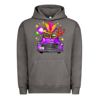Pigment Tornado mardi gras truck leopard mask Urban Hoodie - FaDigitalArtStudio