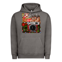 Pigment Tornado Christmas Santa Vintage Camera Urban Hoodie - FaDigitalArtStudio