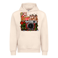 Christmas Santa Vintage Camera Urban Hoodie | Teevron