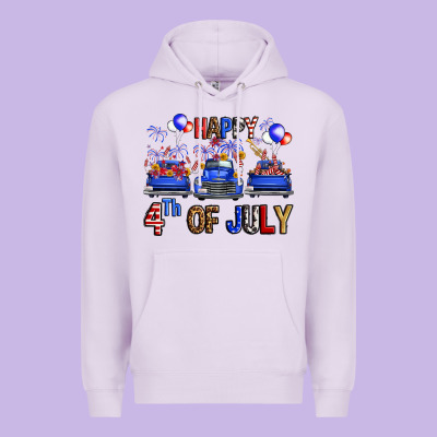 Western Hello Fourth Of July Trucks Premium Hoodie Designed By Fadigitalartstudio