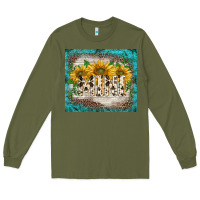 Army Green western mother's day mimi  tumbler Long Sleeve Tee - BarkalooDesign
