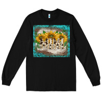 Black western mother's day mimi  tumbler Long Sleeve Tee - BarkalooDesign