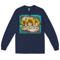 Navy western mother's day mimi  tumbler Long Sleeve Tee - BarkalooDesign