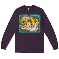 Plum western mother's day mimi  tumbler Long Sleeve Tee - BarkalooDesign