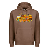 Chestnut bee drink Premium Hoodie - RacoonDesign