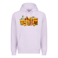 Lilac bee drink Premium Hoodie - RacoonDesign