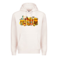 Pale Pink bee drink Premium Hoodie - RacoonDesign