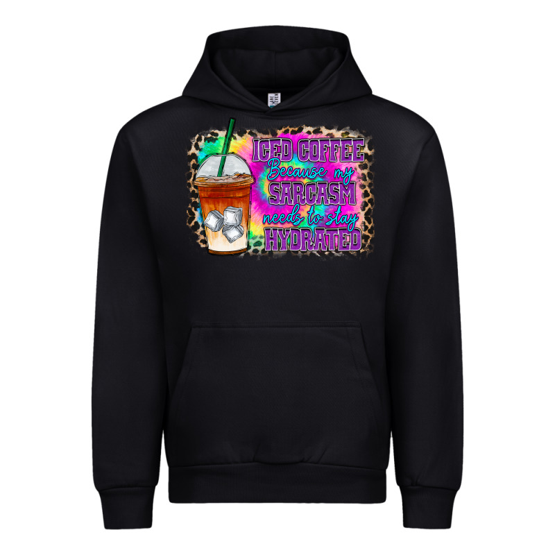 Iced Coffee Sarcasm Urban Hoodie by RacoonDesign | Teevron