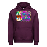 Mauve Wine iced coffee sarcasm Urban Hoodie - RacoonDesign