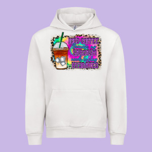 Iced Coffee Sarcasm Urban Hoodie Designed By Racoondesign