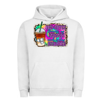 Pigment Lunar Rock iced coffee sarcasm Urban Hoodie - RacoonDesign