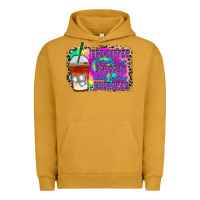 Pigment Peanut Butter iced coffee sarcasm Urban Hoodie - RacoonDesign