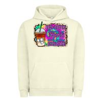 Pigment Pistachio iced coffee sarcasm Urban Hoodie - RacoonDesign
