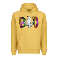 Antique Gold boo ghost Premium Hoodie - RacoonDesign