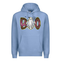Colony Blue boo ghost Premium Hoodie - RacoonDesign