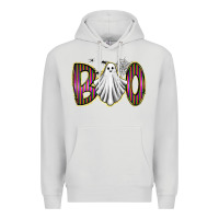 Dove Grey boo ghost Premium Hoodie - RacoonDesign