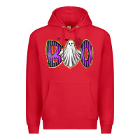 Red boo ghost Premium Hoodie - RacoonDesign