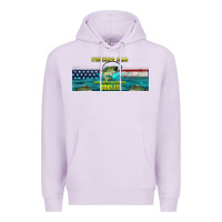 Lilac fishing dad  libbey glass Premium Hoodie - HRA Design Shop