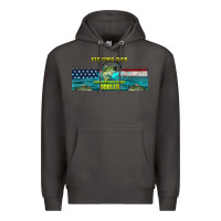 Smoke fishing dad  libbey glass Premium Hoodie - HRA Design Shop