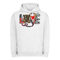 Pigment Lunar Rock america nurse Urban Hoodie - CowhideDigitalArt