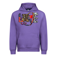 Tulip america nurse Urban Hoodie - CowhideDigitalArt