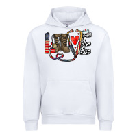 White america nurse Urban Hoodie - CowhideDigitalArt